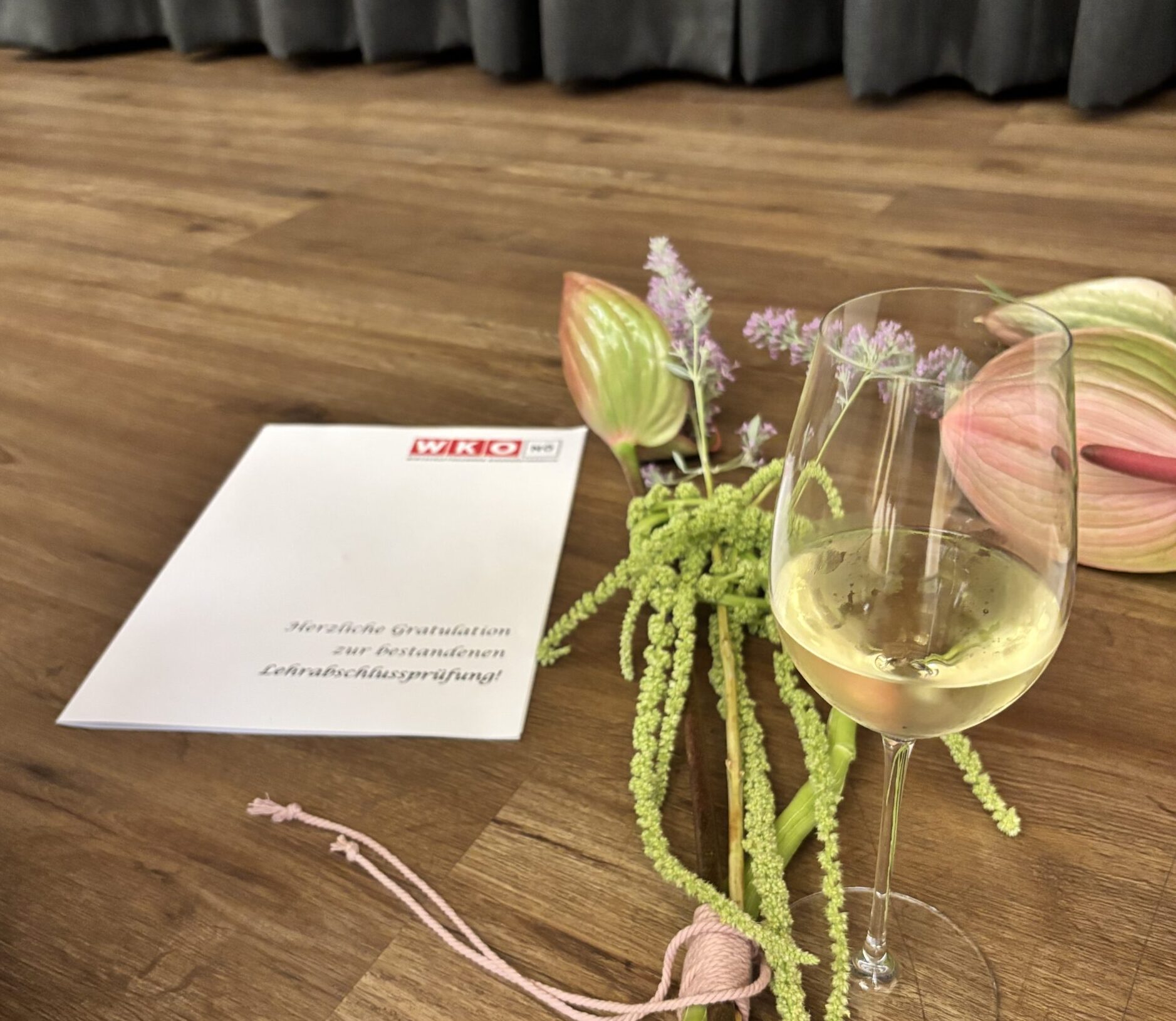 Weiße Fahne bei den Floristinnen und Floristen